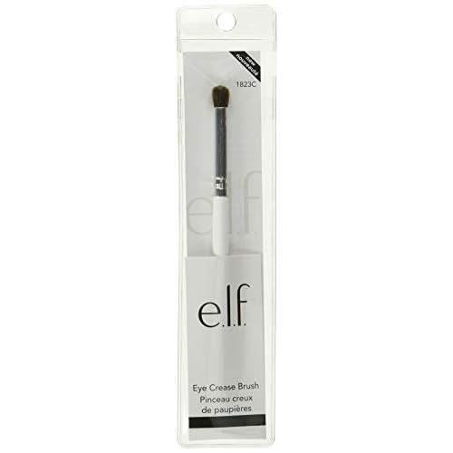 e.l.f. Eye Crease Brush, Domed Bristle Brush For Creating Bold Eye Definition, Blends & Contours, Great For Smudging Shadow, Vegan & Cruelty-Free (Pack of 2)