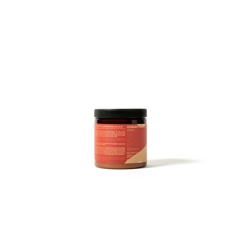 As Am JBCO Masque - 8 ounce - Deep Conditioning & Hydration - Repairs and Restores Scalp Health - Vegan and Cruelty Free - Enriched with Nano Jamaican Black Castor Oil, Vitamin C, and Vitamin E, Red