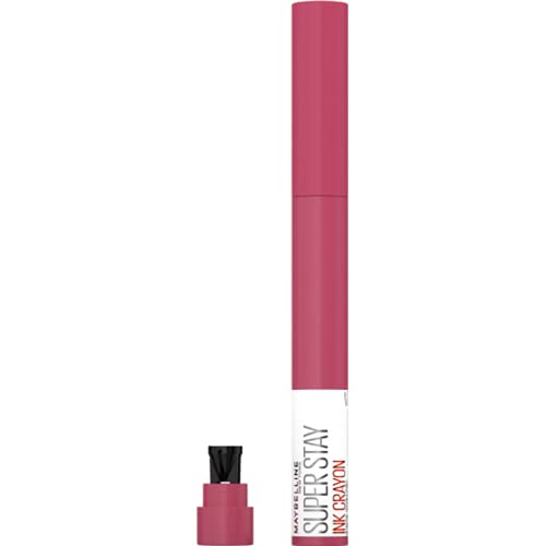 Maybelline Super Stay Ink Crayon Matte Longwear Lipstick Makeup, 150 Chase Dreams, 0.04 oz