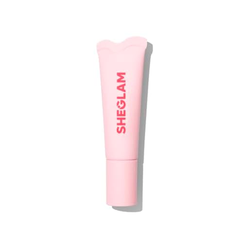 SHEGLAM Crystal Glaze Moisturizing Lip Gloss Hydrating Jelly Long Lasting Waterproof Plumping Lip Gloss-Watermelon Sorbet