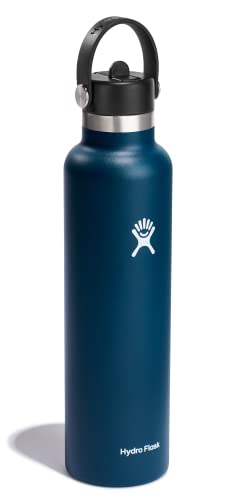 Hydro Flask Standard Flex Straw Cap Indigo 24 Oz