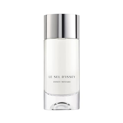 Issey Miyake Le Sel d'Issey Eau de Toilette - Fresh Woody Marine Fragrance for Men - With Salt Accord, Marine Seaweed, Ginger & Cedarwood - Refillable