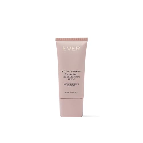 EVER Daylight Radiance Tinted Moisturizer SPF 32 ? Mineral Broad-Spectrum + Hydrating Coverage, Lightweight Glow Enhancer - Shade: Medium