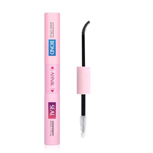 AHNIK Lash Bond and Seal Set - 72H Waterproof Lash Glue & Seal for DIY Eyelash Extensions