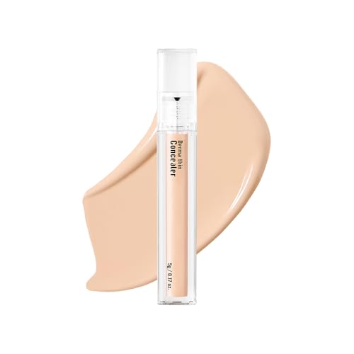 [23YEARSOLD Derma] Thin Concealer #0.5P (Pink Beige) ? Sensitive-Skin Friendly, Lightweight & Long-Lasting with Redness-Soothing SWEETONE Formula for a Natural Finish, Easy-to-Carry 0.17 fl oz