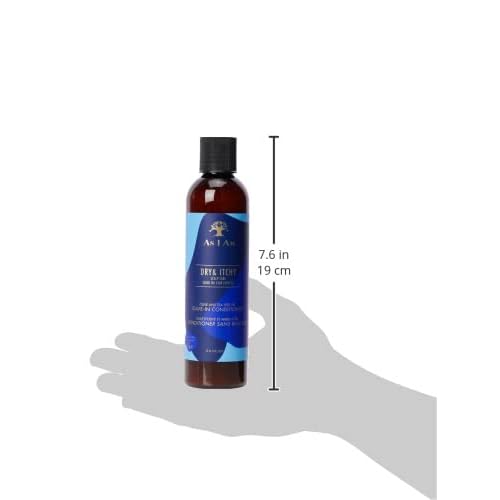 DRY & ITCHY Olive and Tea Tree Oil Leave Conditioner, 8 ounce