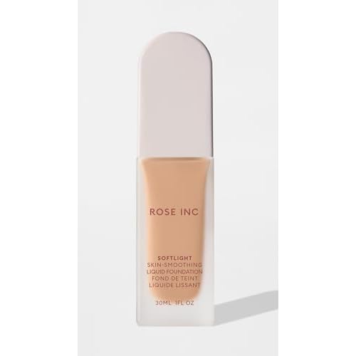 Rose Inc Women's Softlight Skin-Smoothing Liquid Foundation, 14W Medium Warm, 1 oz / 30 ml