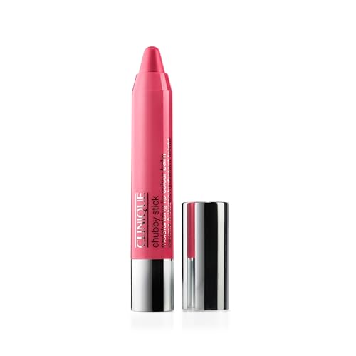 Clinique Chubby Stick Tinted Lip Colour Balm | Moisturizing + Hydrating, Super Strawberry