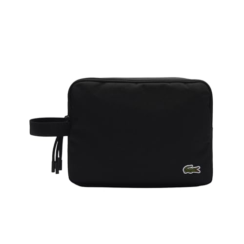 Lacoste Men's Neocroc Toilet Kit, Black, One Size