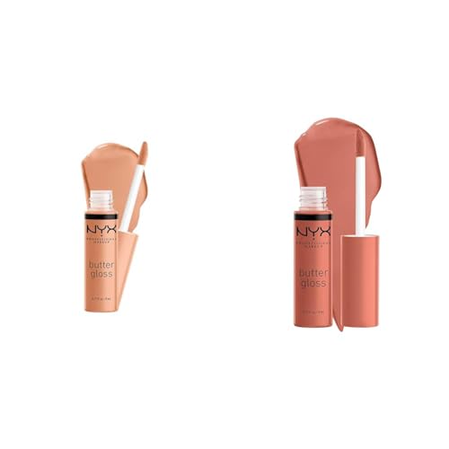 NYX Butter Gloss Vanilla Cream Pie & Slim Lip Pencil Espresso Bundle
