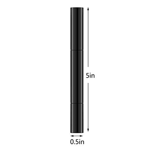 Lil Ray 3ml Empty Twist Pens with Brush for Nail Oil & Lip Gloss (24 Pack)