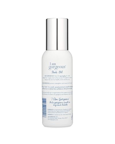 Anti-Frizz Hair Oil with Argan & Marula for All Hair Types