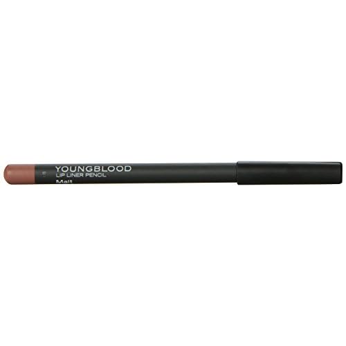 Youngblood Clean Luxury Cosmetics Lip Liner Pencil, Malt | Long Lasting Creamy Matte Lip Liner Pencil | Cruelty Free, Paraben Free, Gluten Free, Vegan (Pack of 2)