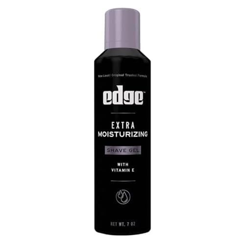 Edge Extra Moisturizing with Vitamin E Shave Gel 7 oz (Pack of 6)
