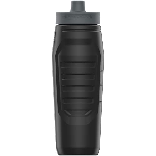 Under Armour Sideline Squeeze Water Bottle, Designed with Quick-Shot Lid, Quick & Easy Hydration, 32 oz