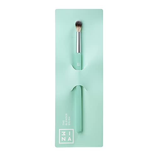 3INA The Blender Brush - Soft, Fluffy Eyeshadow Brush - Seamlessly Smudge, Blend and Shape Eye Shadow Color - Ergonomic Handle for Precision - 1 pc