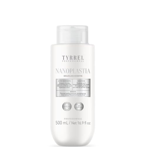 Tyrrel Professional Nanoplastia Brazilian Keratin Treatment 500mL