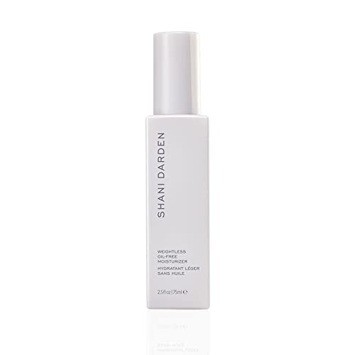 SHANI DARDEN SKIN CARE Weightless Oil-Free Moisturizer, Lightweight Moisturizer With Hyaluronic Acid Helps Hydrate Skin Without Clogging Pores, 2.54 fl oz