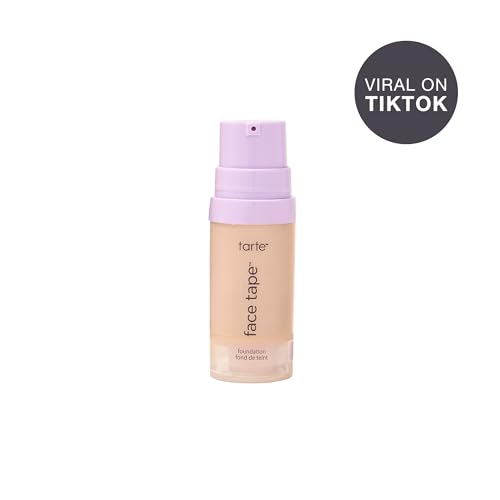 Tarte Face Tape Foundation - Full Coverage, 12HR Waterproof, Vegan