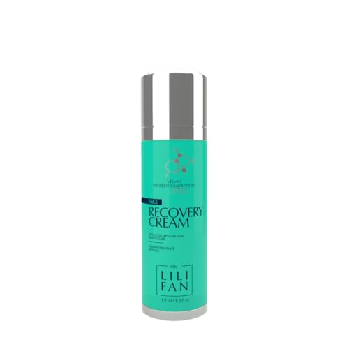 Dr Lili Fan Probiotic Recovery Cream: Vegan Probiotic, Anti-Aging Face Cream for Skin Renewal. Boosts Skin's Collagen and Targets Wrinkles. Prevents Acne. 1.7 fl oz