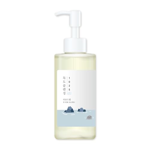 ROUND LAB 1025 Dokdo Cleansing Oil 200ml / Alcohol-Free, Blackhead Removal, Oil Cleansing