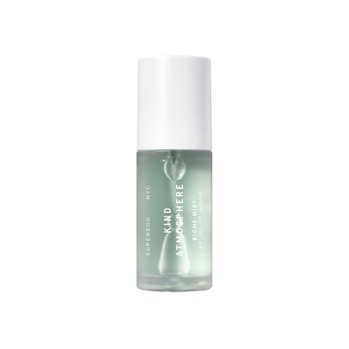 SUPEREGG Kind Atmosphere Biome Mist: for a Fresh, revitalized Complexion. Daily Defense Essence Mist with Centella Asiatica, Cicaria¢â, White Water Lily. 30 ML / 1 FL OZ