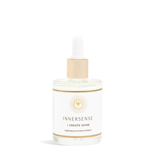 INNERSENSE Organic I Create Shine Glossing Serum - Non-Toxic Hair Oil (1.7 fl oz)
