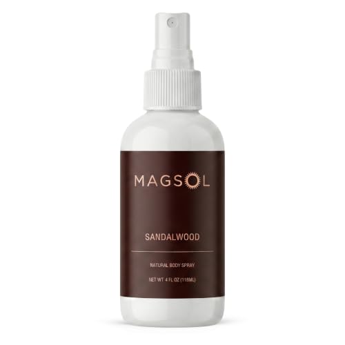 MagSol Natural Full Body Deodorant Spray, Aluminum Free