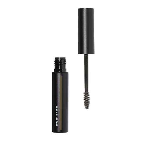 e.l.f. Wow Brow Gel, Volumizing, Buildable, Wax-Gel Hybrid, Creates Full, Voluminous-Looking Brows, Locks Brow Hairs In Place, Neutral Brown