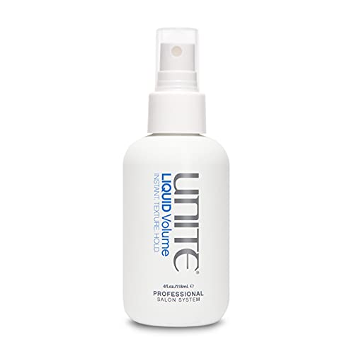 UNITE Hair ? LIQUID Volume ? Wet-to-Dry Texturizing Spray for Weightless Volume, Body & Matte Finish ? Reactivates for All-Day Texture ? 4 Fl Oz