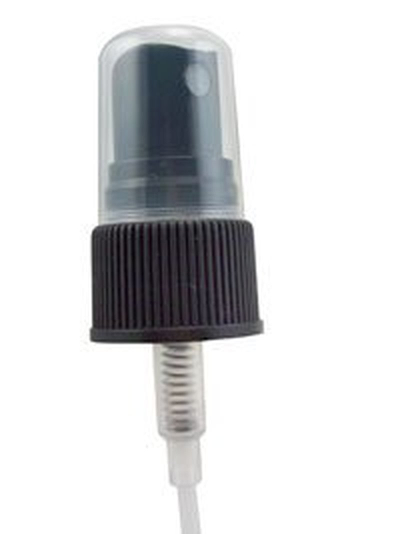1 oz Amber Glass Bottle with Fine Mist Sprayer (Pack of 6)