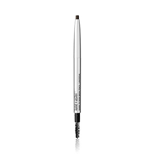 Lune+Aster Dawn to Dusk Brow Pencil- Brown - Universal, vegan brow pencil effortlessly shapes, fills and defines