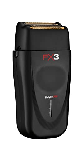 BaBylissPRO Barberology Double Foil Shaver FXX3SB FX3 Professional High-Speed Electric Shaver