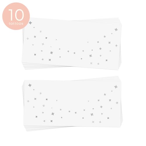 Flash Tattoos Metallic Glitter Freckles – Waterproof Festival Makeup