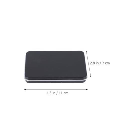 Magnetic Makeup Palette Empty Lipstick Container Black