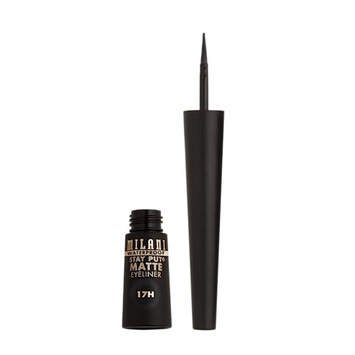 Milani Stay Put Matte Liquid Eyeliner Black 17H