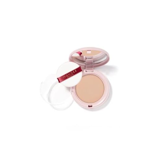 Wander Beauty Women's Wanderlust Powder Foundation, Light Medium - Warm Undertones, 0.3 Ounce