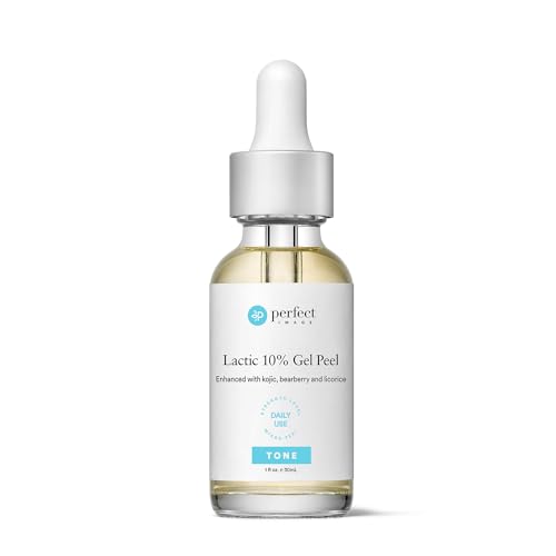 Lactic Gel Peel - Enhanced with Kojic, Bearberry, Licorice, and Botanicals (10% Strength)