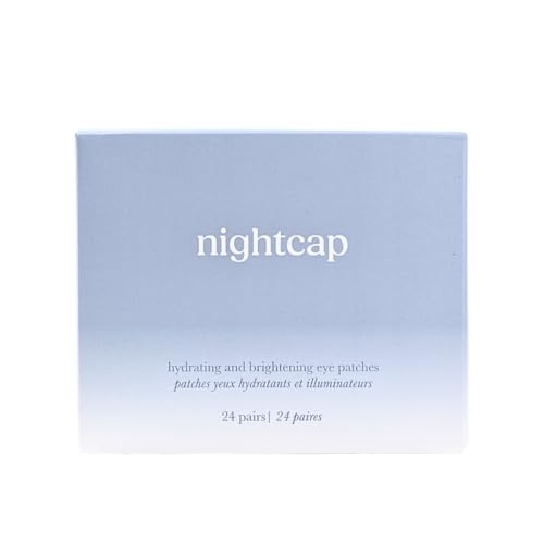 Nightcap Under Eye Patches ? Cooling Hydrogel Eye Masks for Puffy Eyes, Dark Circles & Tired Skin ? Collagen, Hyaluronic Acid, Niacinimide? 24 Pair Set