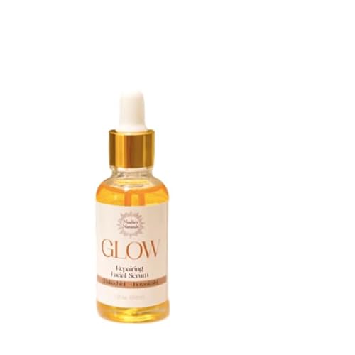 Glow [Repairing Facial Serum] - Antioxidant-rich - Retinol alternative - Reduce signs of aging - Support collagen production - Fade dark spots - Increasing elasticity, firmness, and radiance.