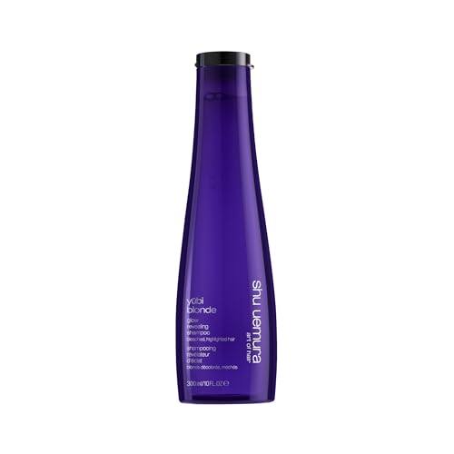 shu uemura art of hair Yubi Blonde Nourishing Shampoo - Moisturizes and Gently Cleanses, Removes Impurities and Smooths, For Dry Blonde Hair