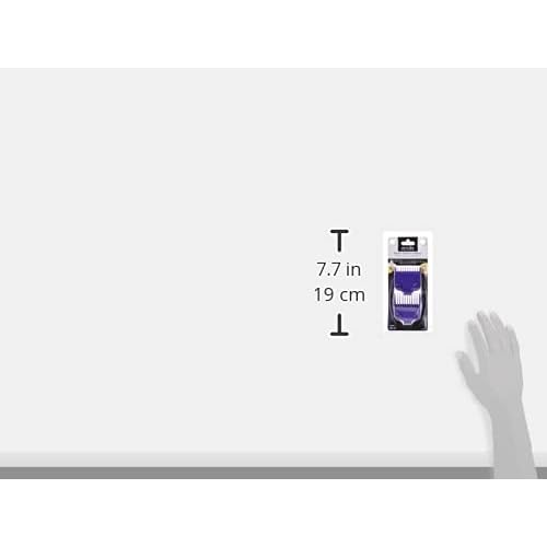 Andis 01900 Master Magnetic Comb Set ? Made Up of Polymer Material, Includes Long-Lasting Magnet Infused with Nano Silver Technology ? Fits Series MBA, MC-2, ML - 2 Pieces, Purple (Pack of 2)