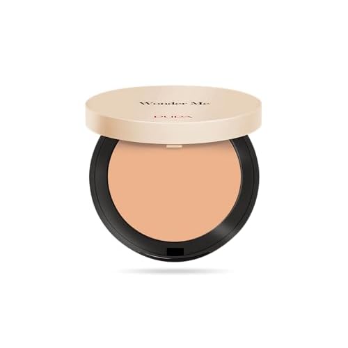 Pupa Milano Wonder Me Powder-no-Powder - Setting Powder Reduces Pores - Makes Skin Texture Smoother and Firmer - Talc Free - 020 Nude - 0.22 oz