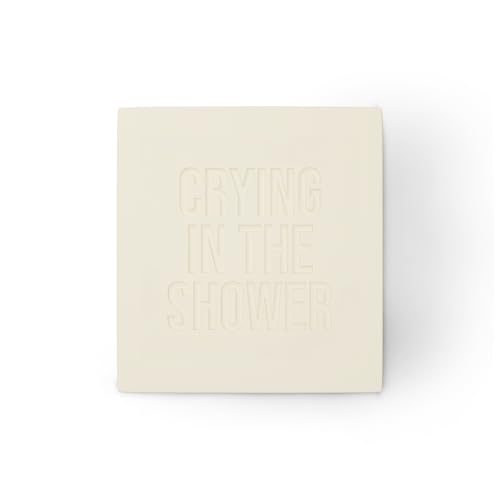Crying in the Shower¡± Funny Gag Soap ? Eucalyptus Spearmint Bar | Joke Gift for Stress, Breakups & White Elephant