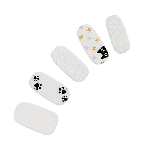 Dashing Diva Gloss UV Free, Long Lasting Gel Nail Stickers | Chip Resistant | 32 Nail Wraps, Prep Pad, Nail File