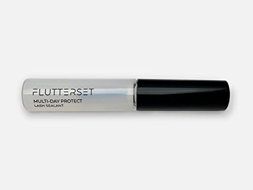 FLUTTERSET MULTI-DAY PROTECT LASH SEALANT, DIY EYELASH EXTENSION SEALANT, CLUSTER EYELASHES, FALSE EYELASH LATEX FREE (MULTI-DAY PROTECT LASH SEALANT)