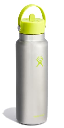 Hydro Flask 40 Oz Wide Flex Straw Cap Stainless Steel Lime