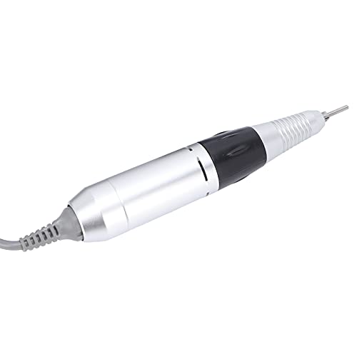 Nail Drill Handpiece, 0?35000rpm Nail Drill Handle for Electric Nail Machine File for Nail Pen Polish Drill (Black)