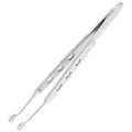 iplusmile Meibomian Gland Expressor Tweezers Stainless Steel Eyelid Massage Tool for Dry Eye Relief with Precision Tip 4.13 Inch Eye Gland Treatment Instrument