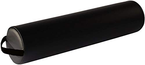 Full Round Massage Bolster Pillow 6x26 Inch - PU Leather Cushion